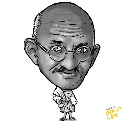 Gandhi Material Things In Life Ed Kopko