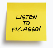 Lessons from Pablo Picasso